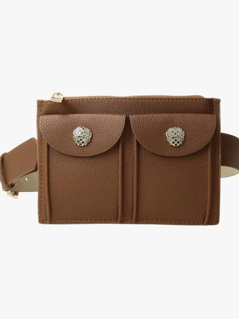 Vince Comuto NWT Double-pocket Belt Bag, Gold Hardware